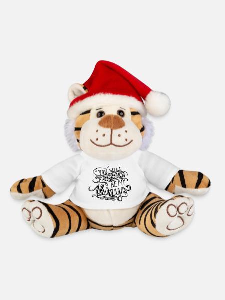 Forever my always - Weihnachtstiger - Weiß - Vorne