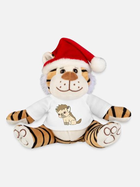Hyäne - Weihnachtstiger - Weiß