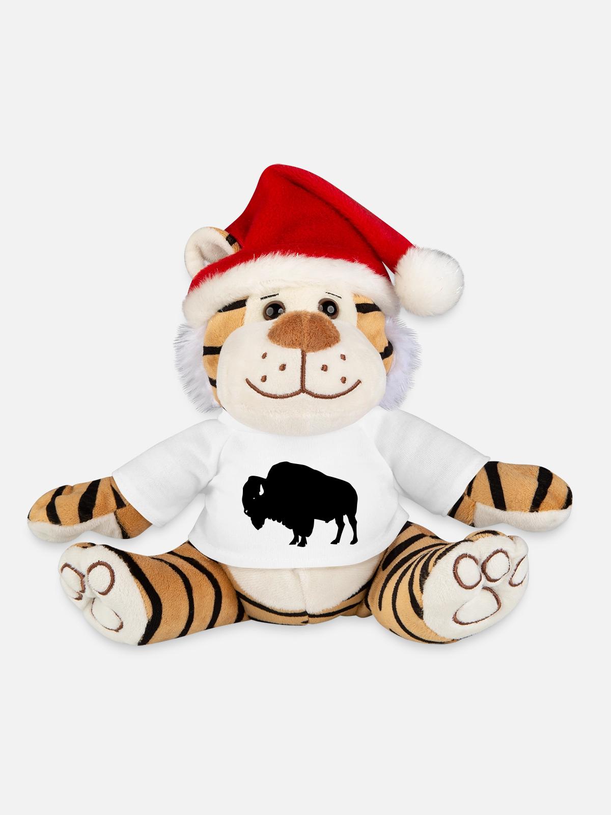 Bison - Weihnachtstiger - Weiß - Vorne