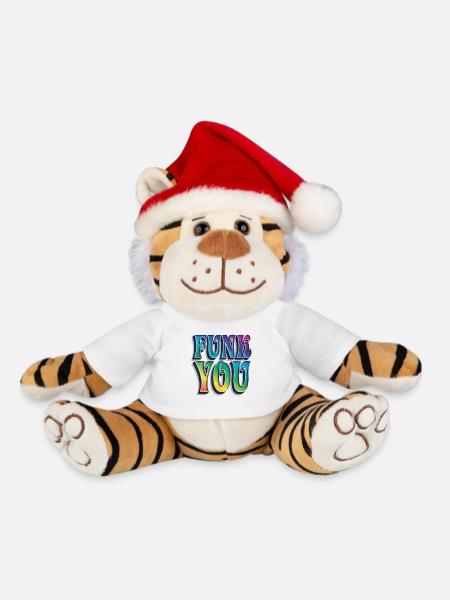 Funk You - Weihnachtstiger - Weiß - Vorne