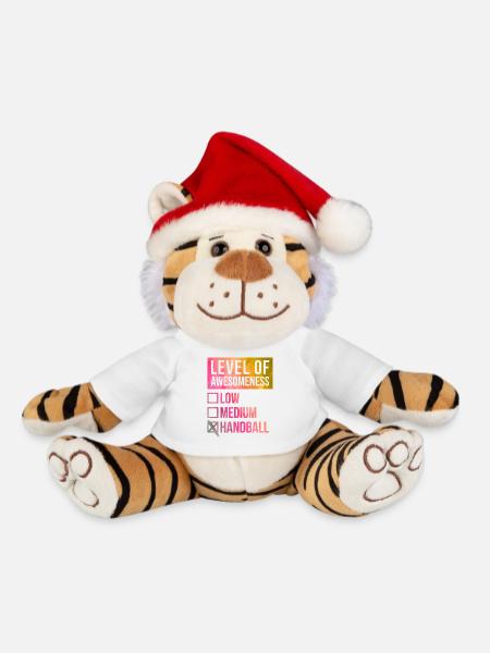 Handball Handball Handball - Weihnachtstiger - Weiß