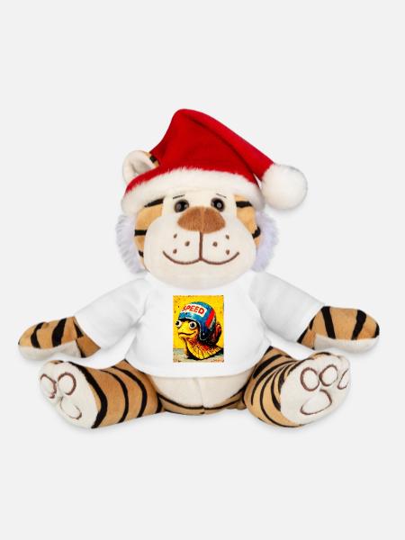 "Schneckenrennen" by van Gogh - Weihnachtstiger - Weiß - Vorne