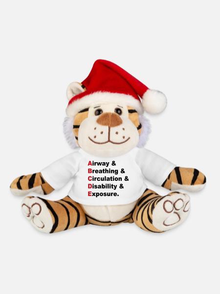 ABCDE Regel - Weihnachtstiger - Weiß