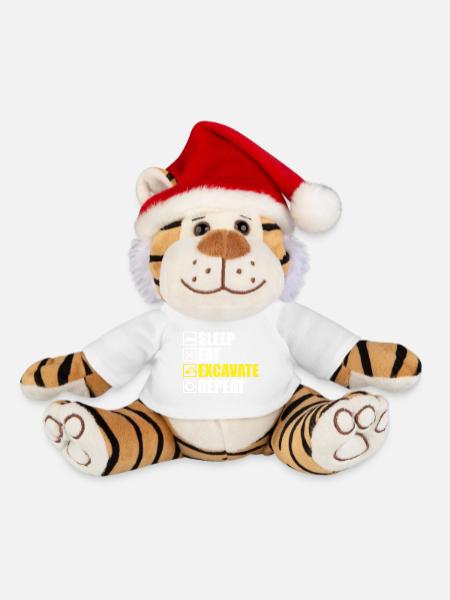 Bagger - Weihnachtstiger - Weiß