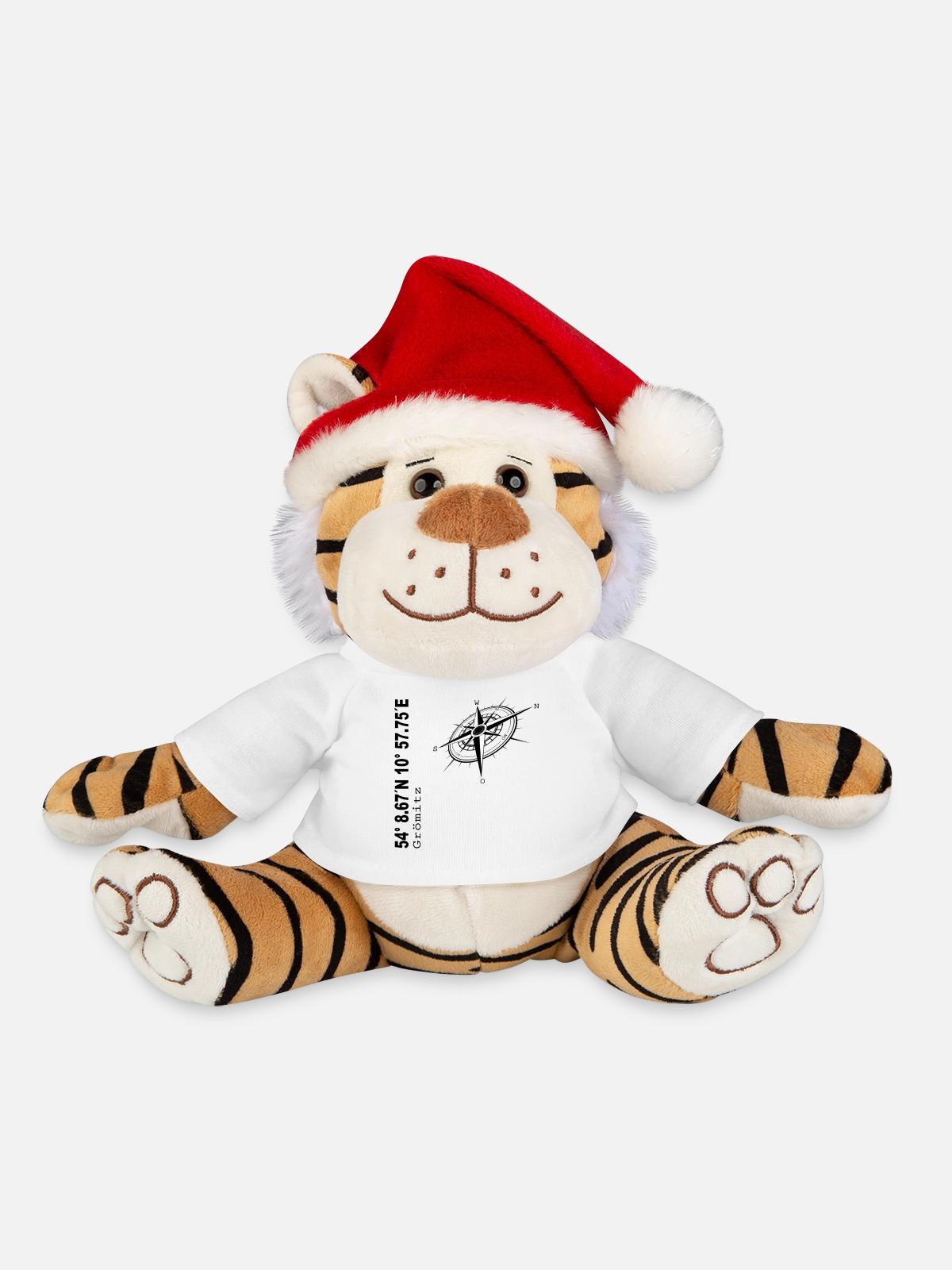 Grömitz - Weihnachtstiger - Weiß - Vorne
