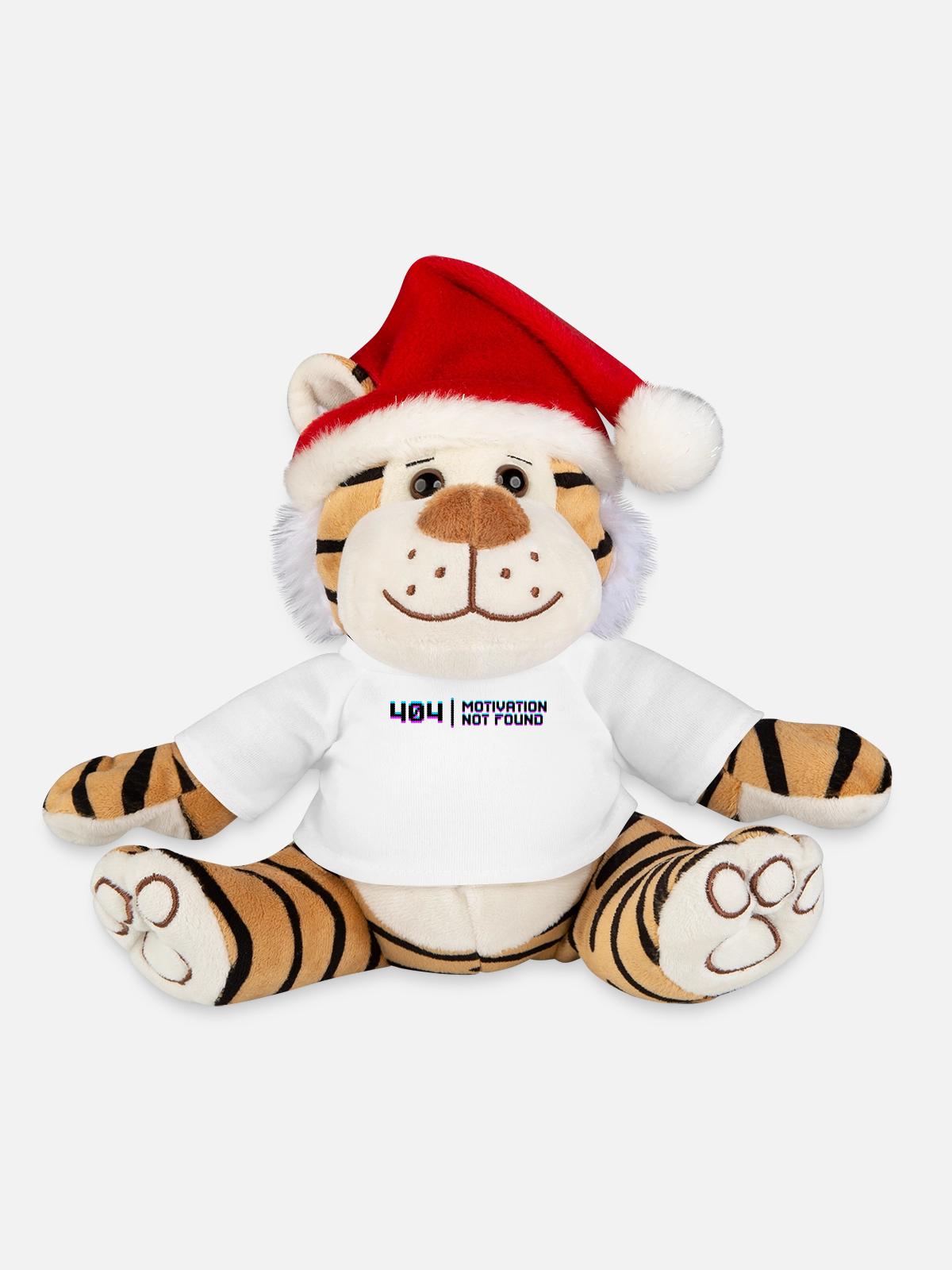 Bugfixing Skripting Dev Computerfreak Developer - Weihnachtstiger - Weiß - Vorne