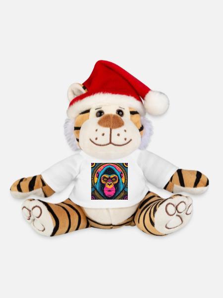 Elektrischer Gorilla - Weihnachtstiger - Weiß