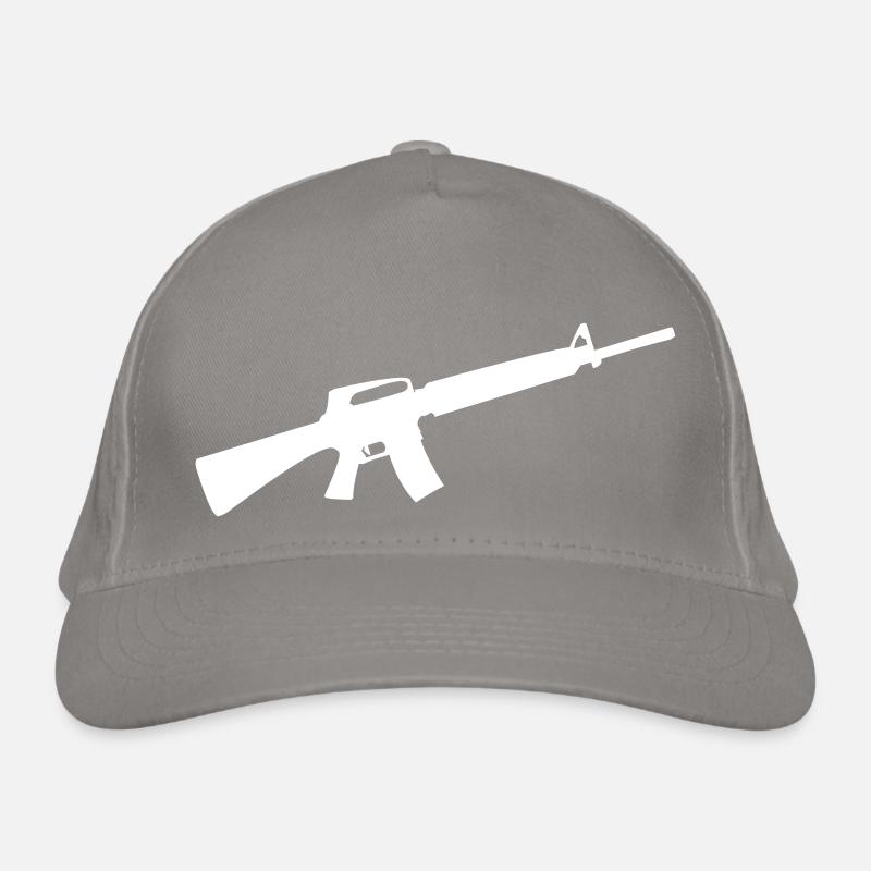 Weapon Gun Organic Baseball Cap
