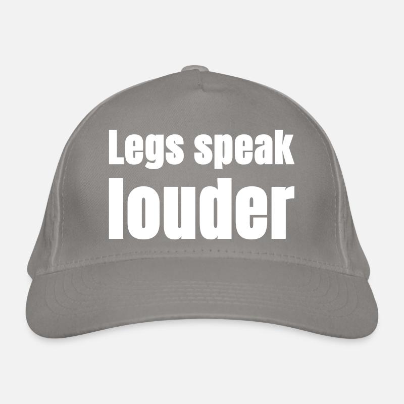 La jambe parle plus fort Casquette classique bio
