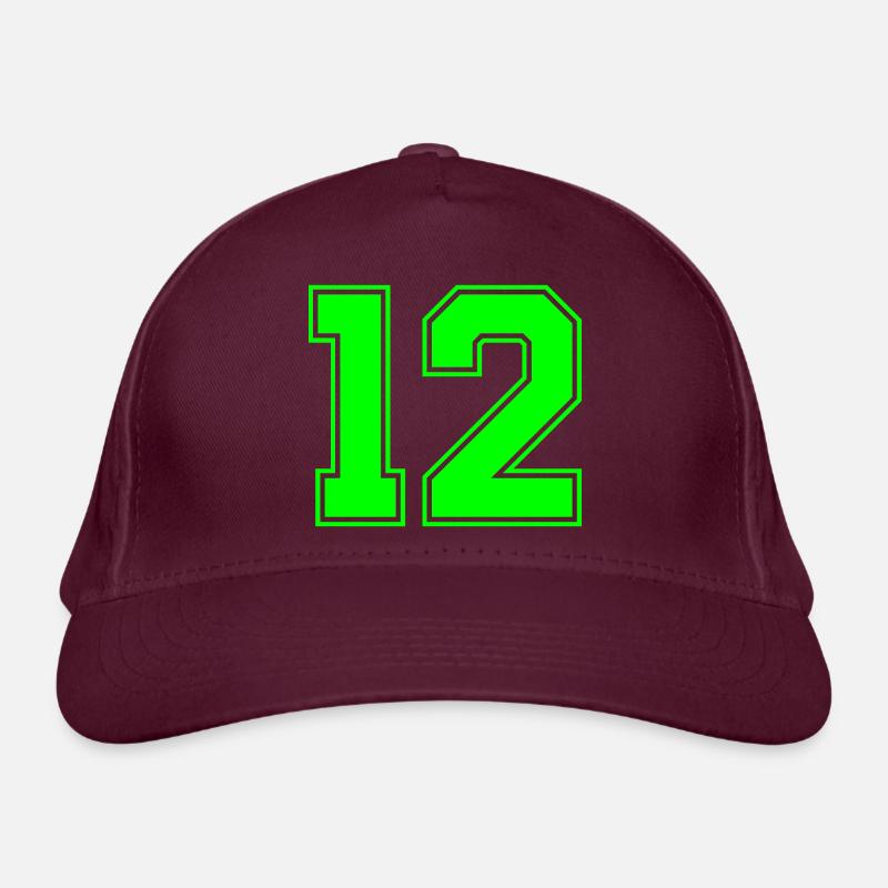 12 Bio-Baseballkappe