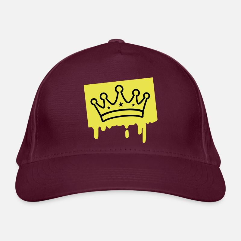 Symbole de la couronne Casquette classique bio