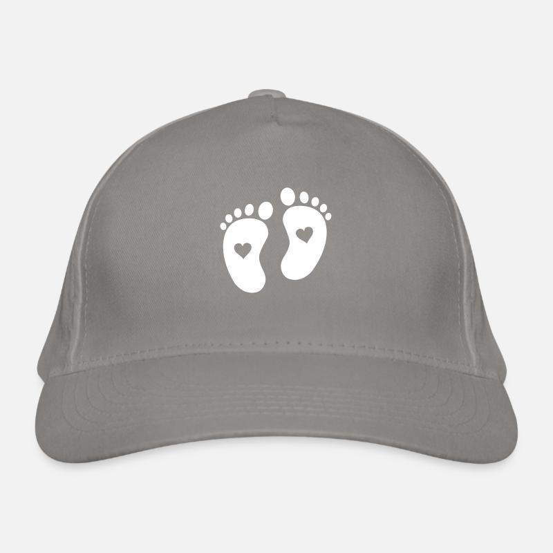 babyfüße Bio-Baseballkappe