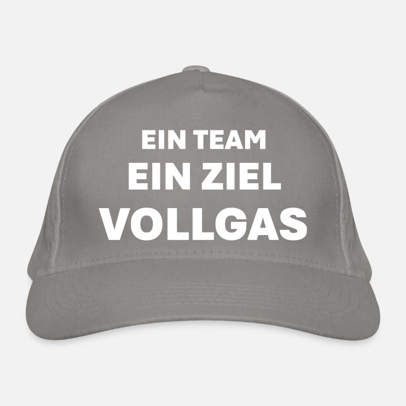 Une équipe, un objectif : à fond Casquette classique bio