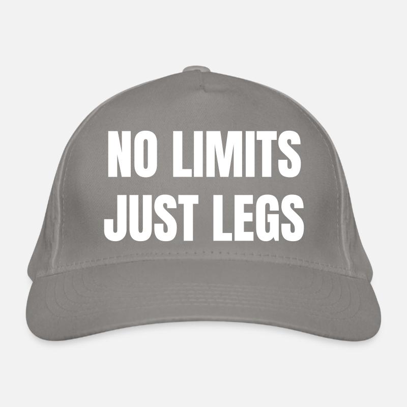 Pas de limites, juste des jambes Casquette classique bio