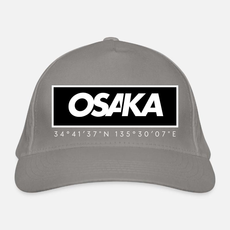 OSAKA - Coordonnées GPS Casquette classique bio