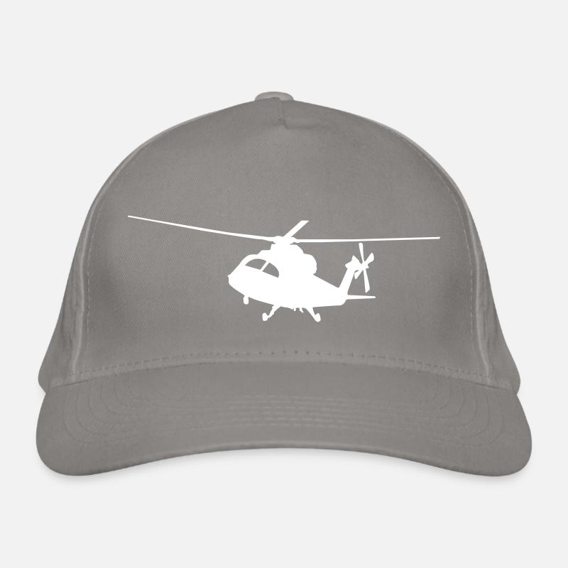 hubschrauber Bio-Baseballkappe