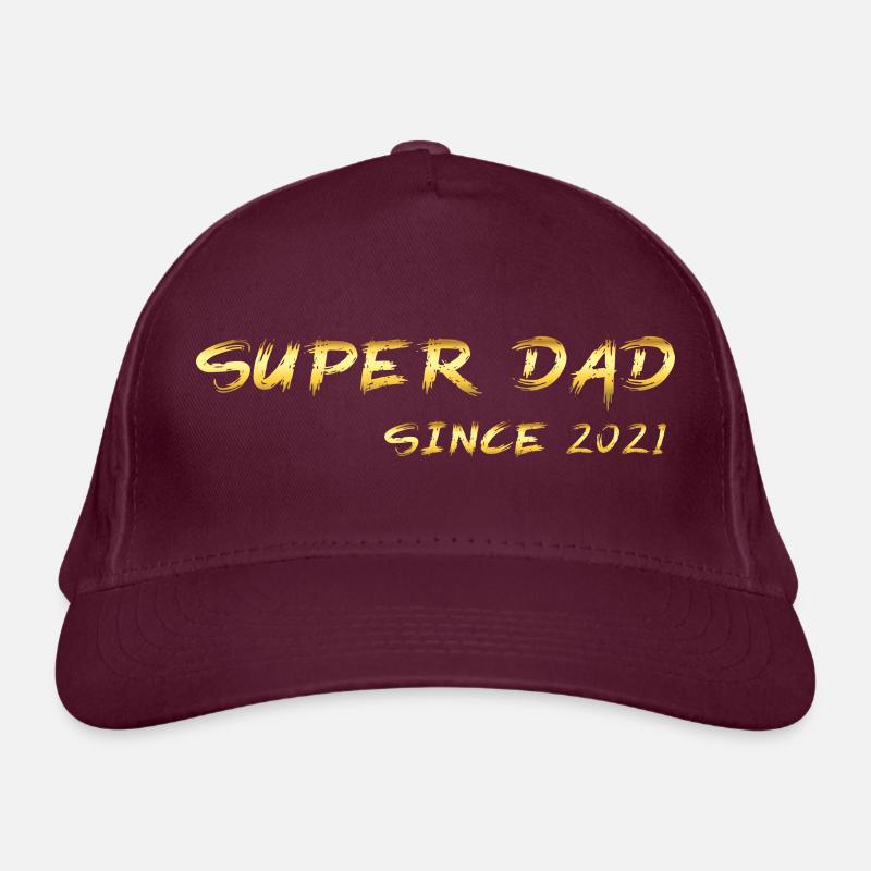 Super Dad since 2021 Organic Baseball Cap
