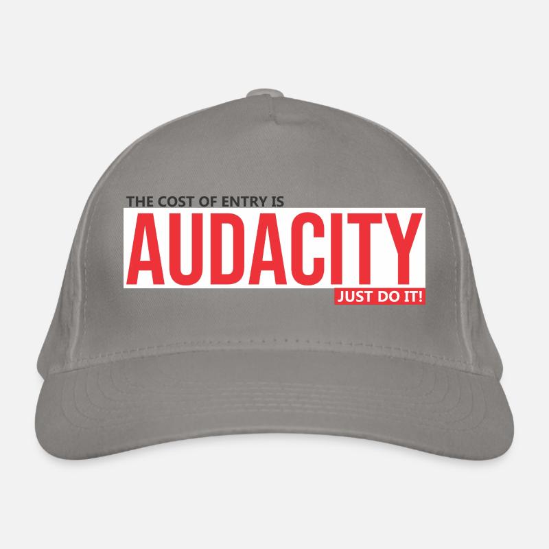 Audace, courage de sauter Casquette classique bio