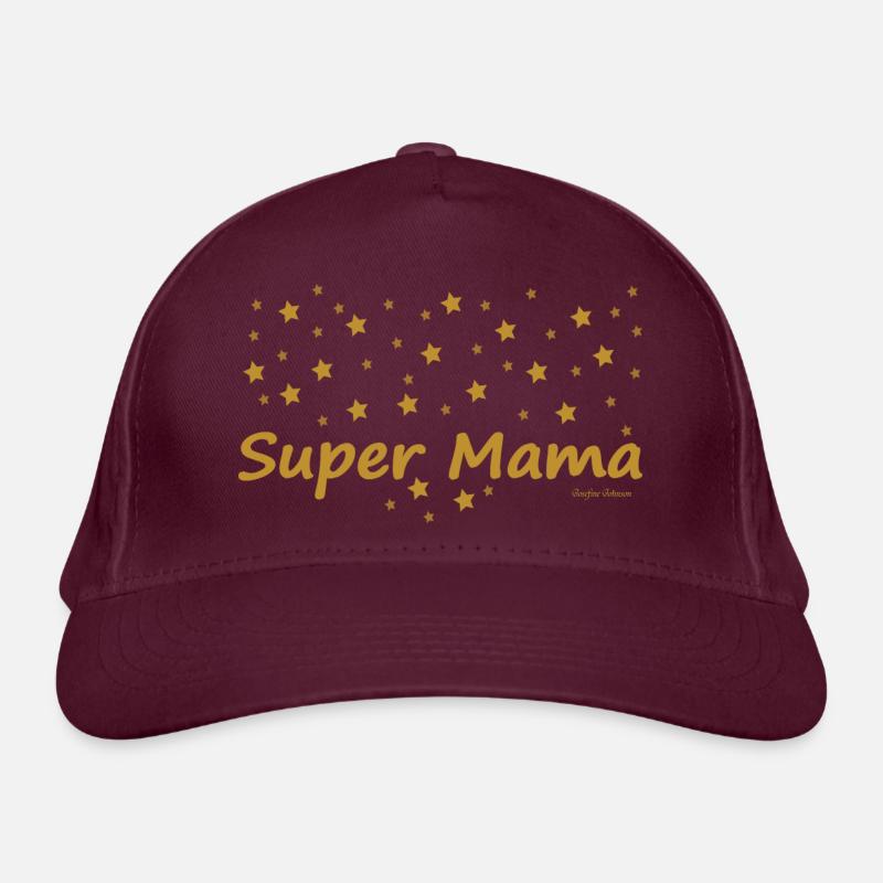 Super Mama Bio-Baseballkappe