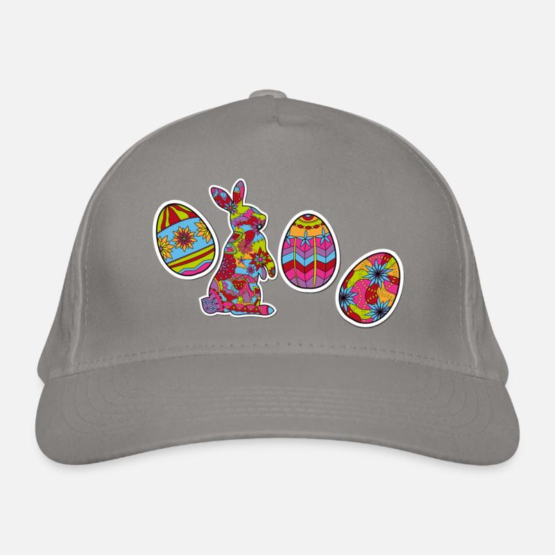 Frohe Ostern  Bio-Baseballkappe