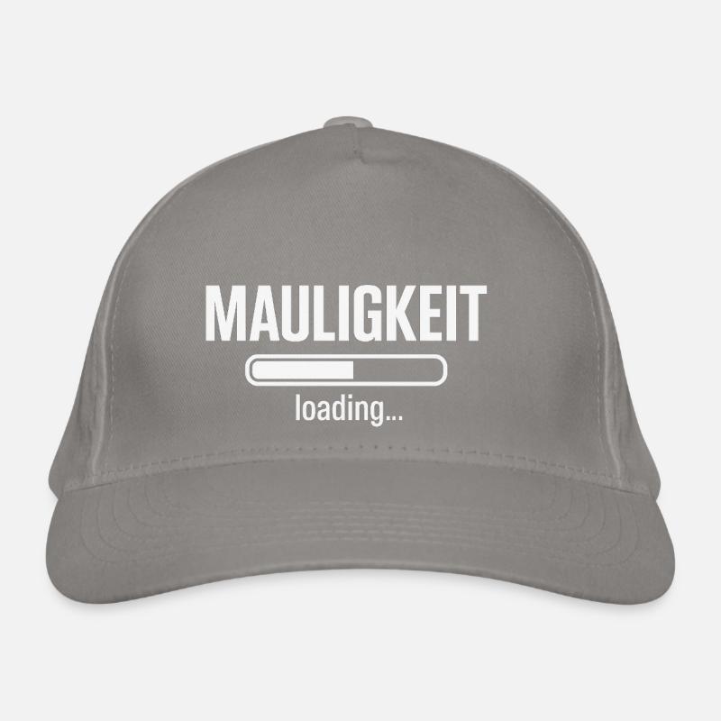 Mauligkeit – Loading… Bio-Baseballkappe