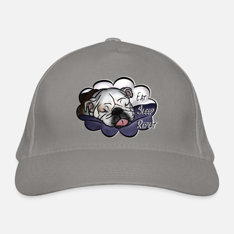 Manger Dormir Répéter Bulldog Casquette classique bio