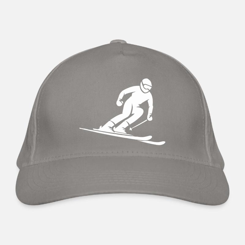 ski fahrer Bio-Baseballkappe