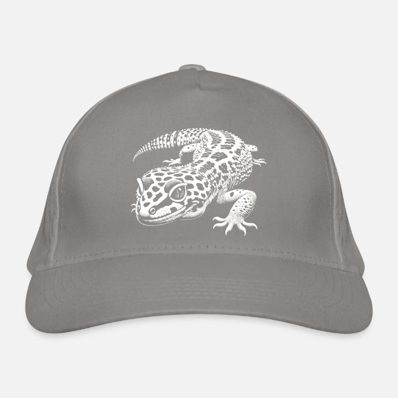 Gecko léopard Casquette classique bio