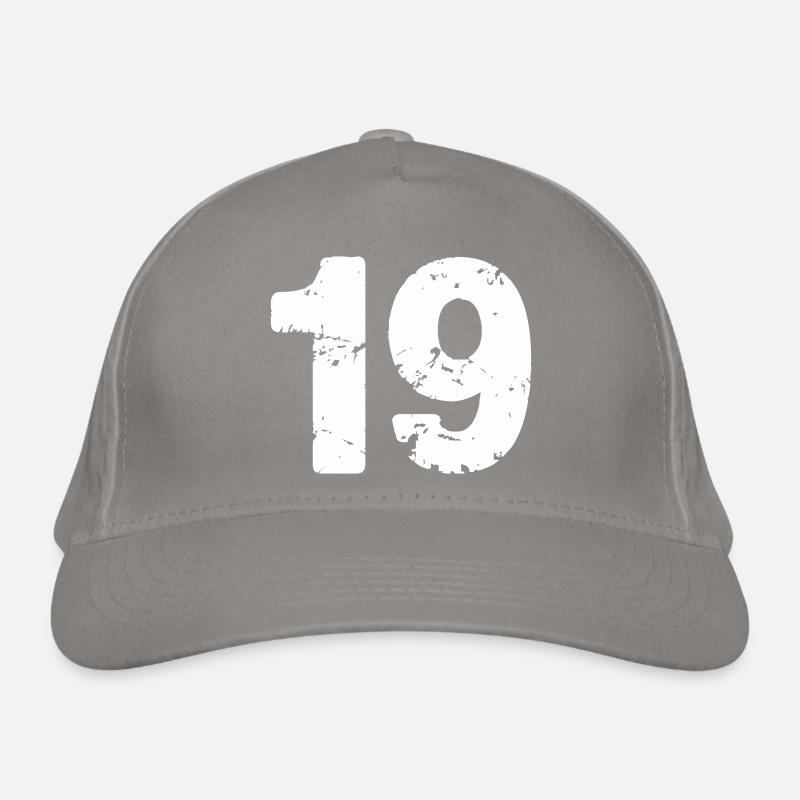 19 Bio-Baseballkappe