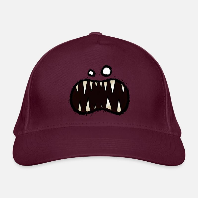 aaargh 02 Bouche de monstre Casquette classique bio