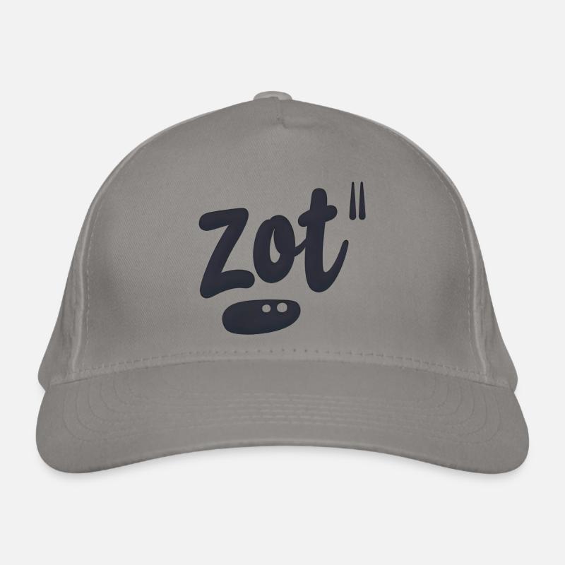 Crazy. Antwerp dialect Organic Baseball Cap