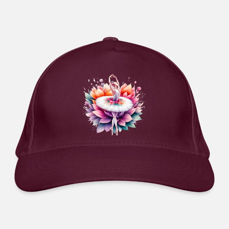 Danseuse de ballet avec tutu Casquette classique bio
