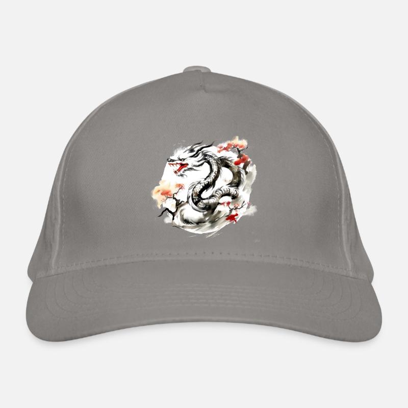 Chinesisches Sternzeichen Drache Bio-Baseballkappe