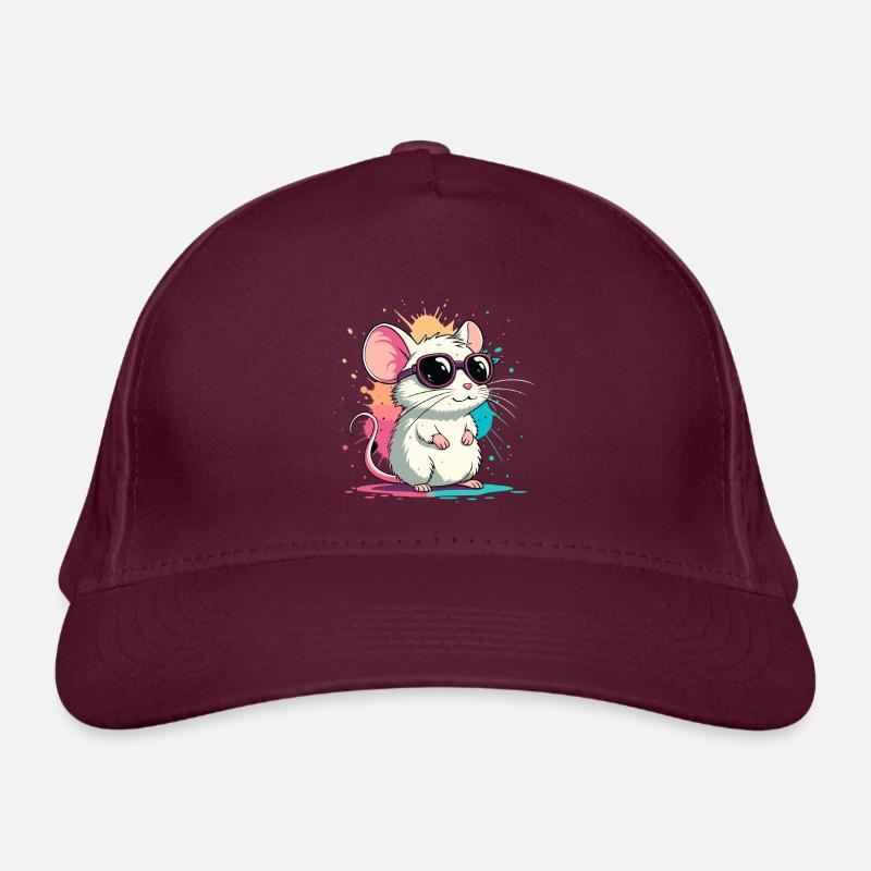 Mouse Chic Neonbrillen Bio-Baseballkappe