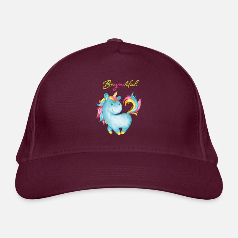 Unicorn Beyoutiful Bio-Baseballkappe