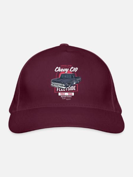 Chevy C10 - American Legend - Bio-Baseballkappe - Burgunderrot