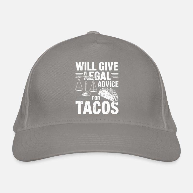 Tacos vs conseils juridiques Casquette classique bio