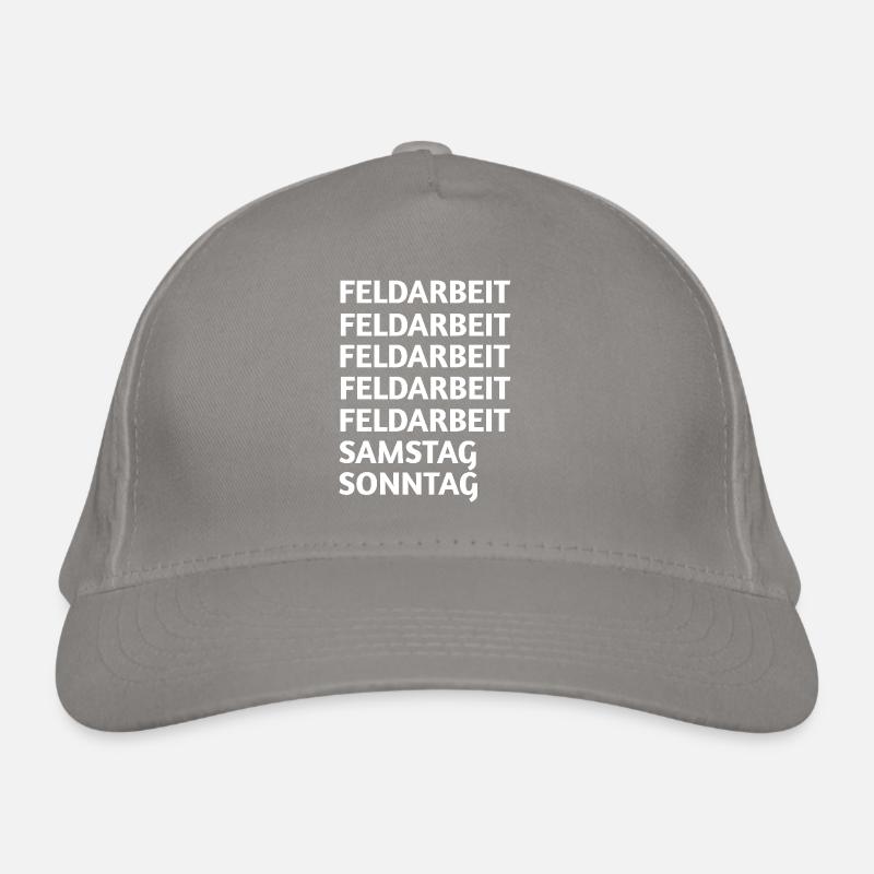 Travail sur le terrain Casquette classique bio