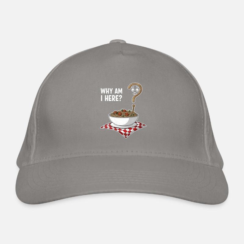 Why am I here? Organic Baseball Cap
