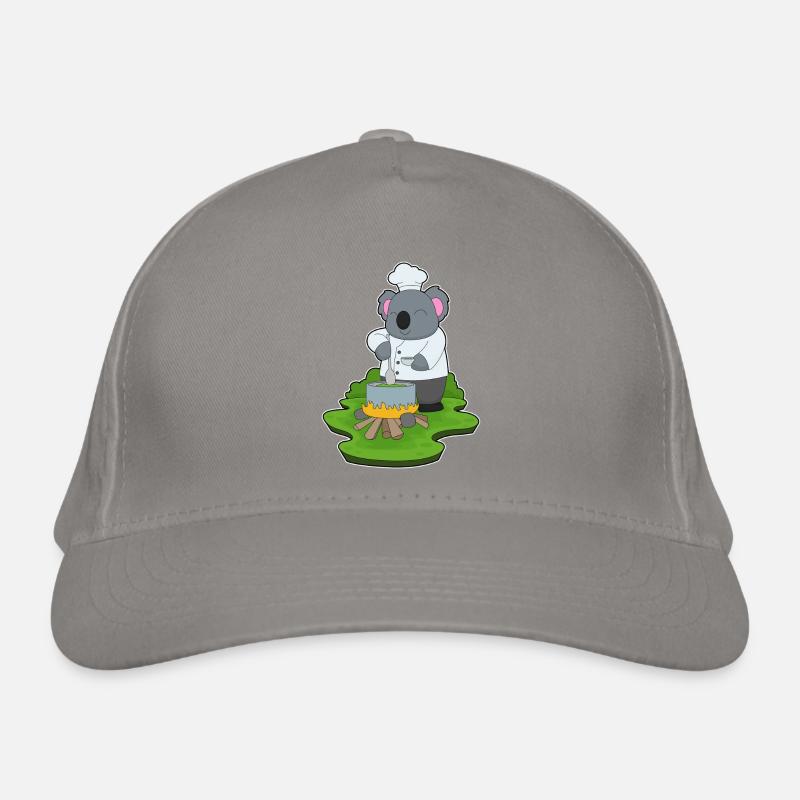 Koala Cooking Pot Cooking Organic Baseball Cap