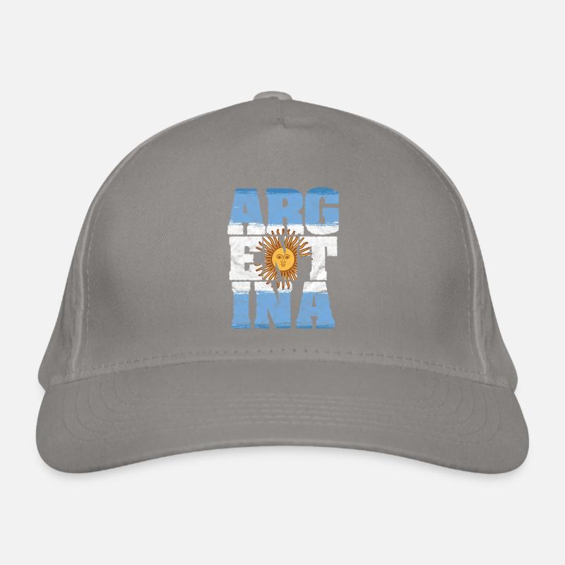 Soleil de mai en Argentine dégradée Graphographie Graphique Casquette classique bio