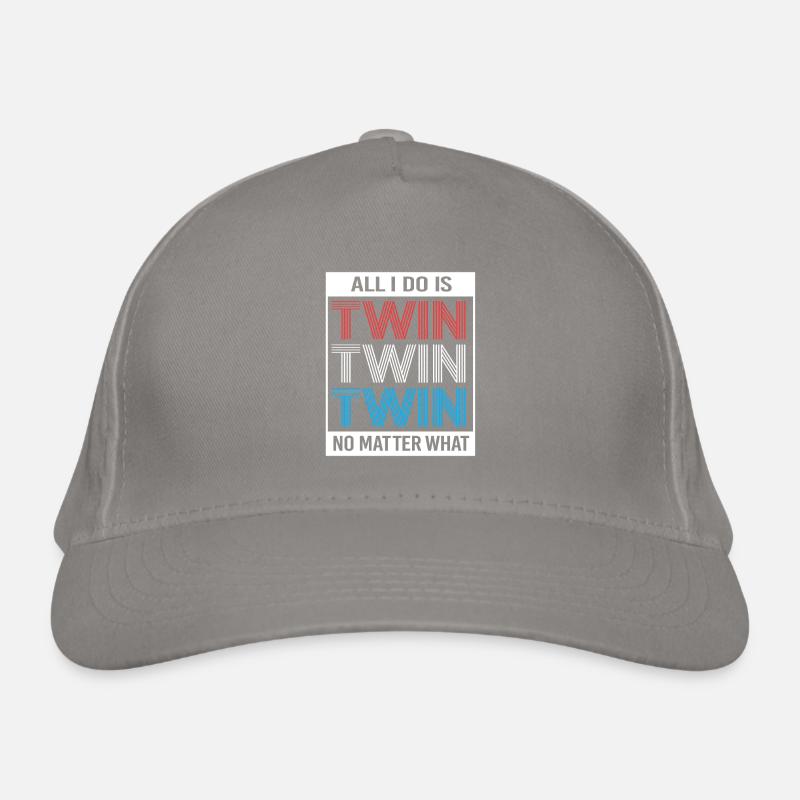 Gemini Father Gemini Dad Organic Baseball Cap