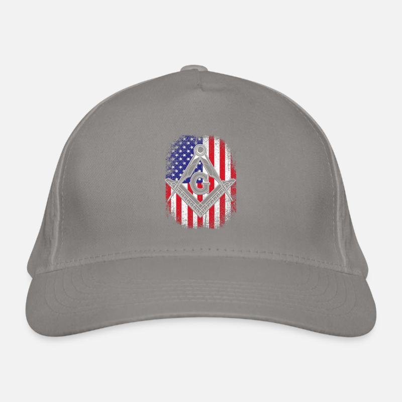 Francs-maçons Illuminati Casquette classique bio