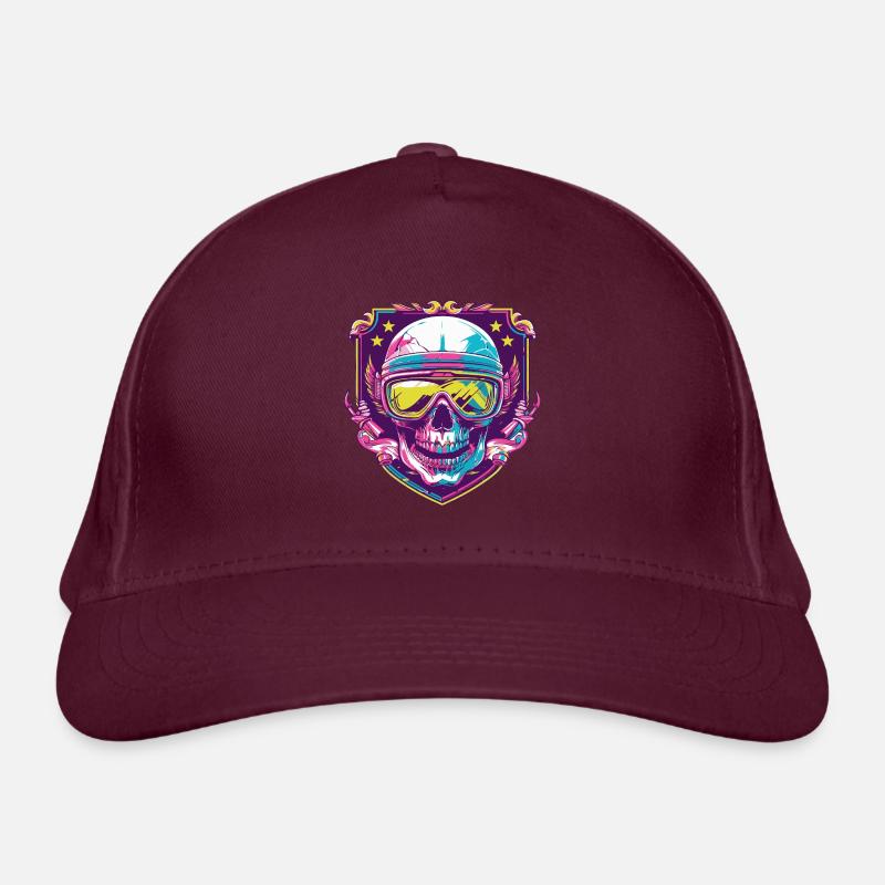 Ski Ski Masques Skull Casquette classique bio