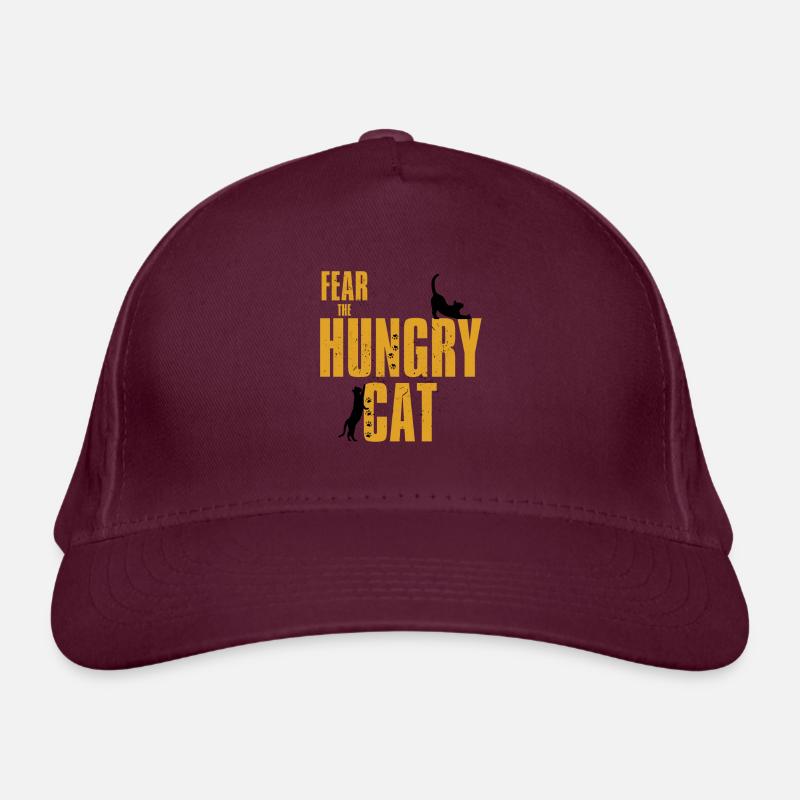 Craignez le chat affamé Casquette classique bio