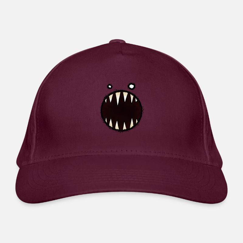 aaargh 01 Bouche de monstre Casquette classique bio
