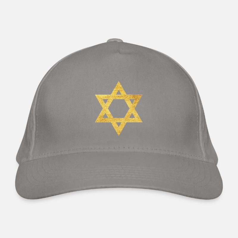 Étoile de la foi de David symbole de protection Casquette classique bio