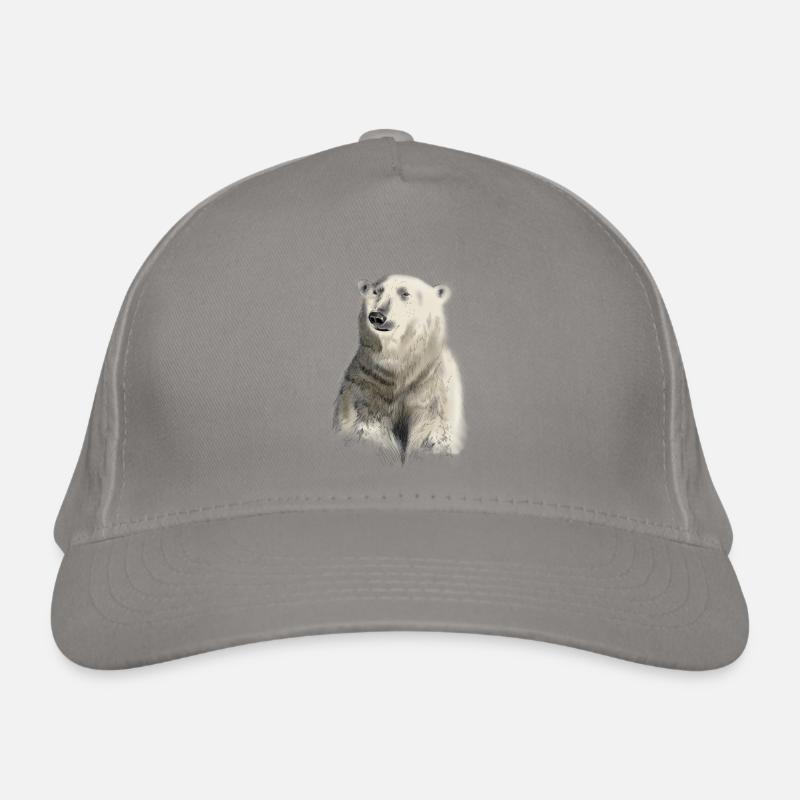 Eisbär Bio-Baseballkappe