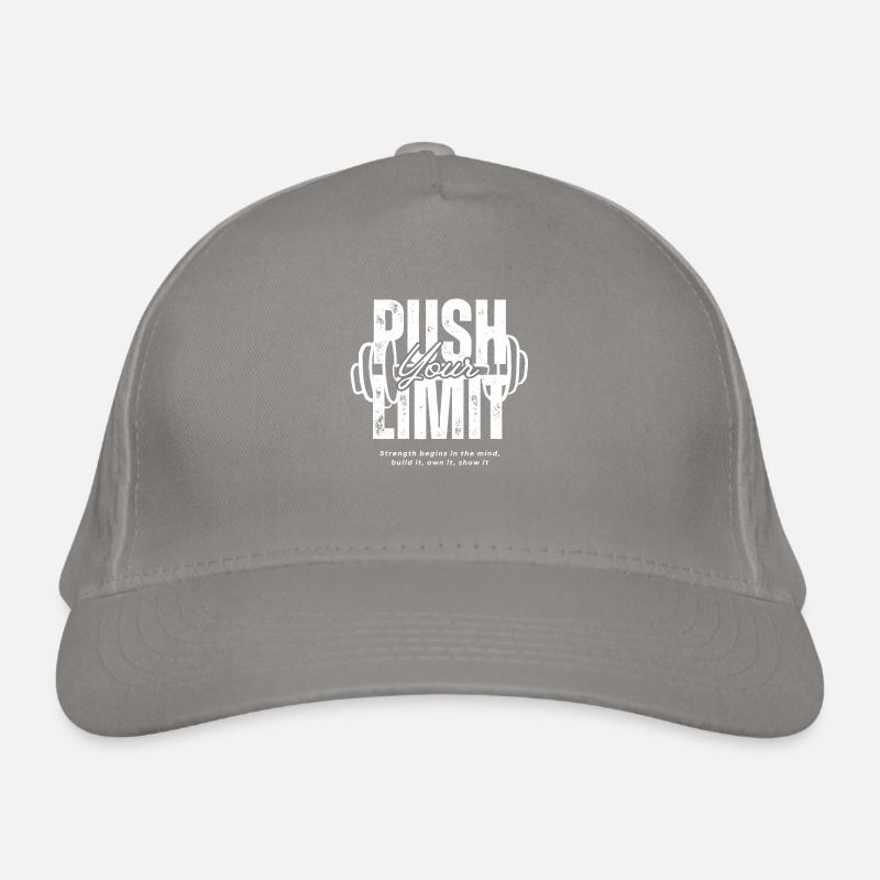 Repoussez vos limites Casquette classique bio