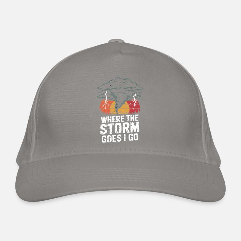Sunset Storm Path Organic Baseball Cap